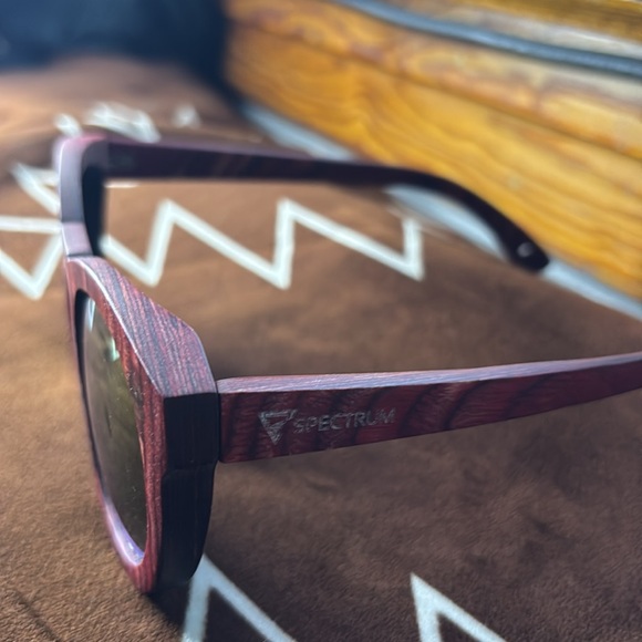 Spectrum Aikau Wood Polarized Sunglasses main image 5